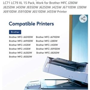 Miroo ink LC75XXL, LC79XXL, LC1240XL, LC1280XL